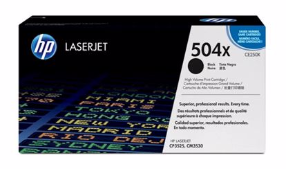 Fotografija izdelka Toner HP CE250X 504X Črn Original