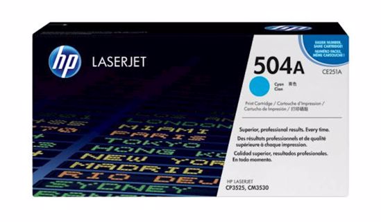 Fotografija izdelka Toner HP CE251A 504A Moder Original