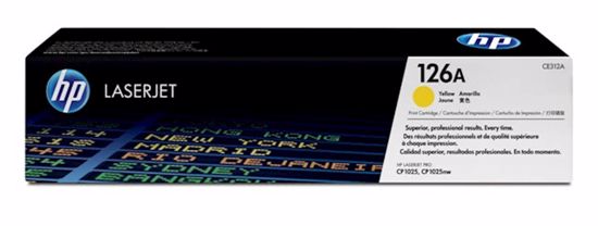 Fotografija izdelka Toner HP CE312A 126A Rumen Original