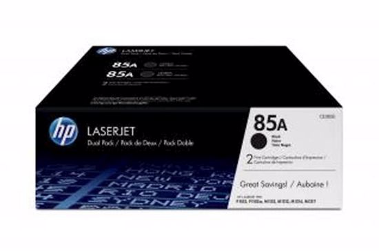 Fotografija izdelka Toner HP CE285AD 85A Črn, dvojno pakiranje, Original