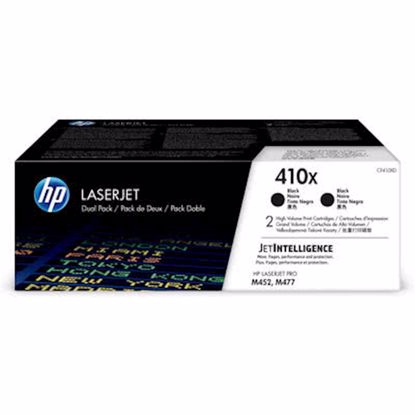 Fotografija izdelka Toner HP CF410XD 410X Črn, dvojno pakiranje, Original