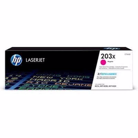 Fotografija izdelka Toner HP CF543X 203X Škrlaten Original