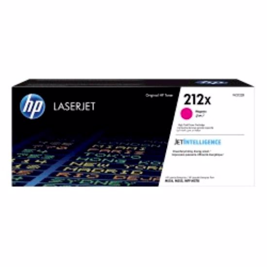 Fotografija izdelka Toner HP W2123X 212X Škrlaten Original