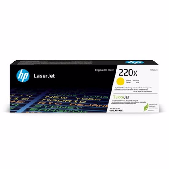 Fotografija izdelka Toner HP W2202X 220X Rumen Original