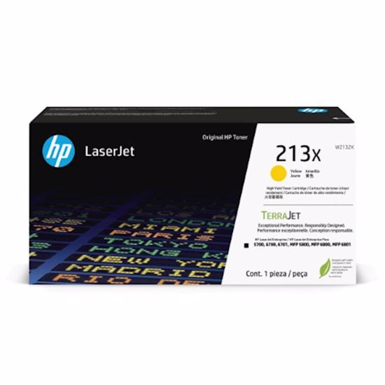 Fotografija izdelka Toner HP W2132X 213X Rumen Original