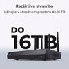 Fotografija izdelka Reolink NVR snemalnik NVS12-8MB4W 4K, Wi-FI 6, 2TB HDD, 12 kanalni NVR, 4x Kamera