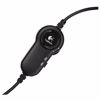 Fotografija izdelka LOGITECH H151 stereo črne z mikrofonom slušalke