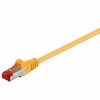 Fotografija izdelka GOOBAY S/FTP (PiMF) CAT 6 patch 2m rumeni mrežni povezovalni kabel