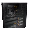 Fotografija izdelka BE QUIET! PURE BASE 600 (BGW20) midiATX okno črno/oranžno ohišje