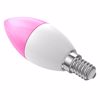 Fotografija izdelka WOOX R9075 Smart WiFi LED E14 5W RGB 2700K-6500K zatemnilna pametna žarnica