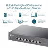 Fotografija izdelka TP-LINK TL-SX1008 8-port 10Gb mrežno stikalo-switch