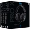 Fotografija izdelka LOGITECH G X PRO Wireless Gaming 7.1 LightSync Blue VO!CE mikrofon slušalke