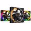 Fotografija izdelka BE QUIET! LIGHT WINGS (BL076) triple pack RGB 120mm 4-pin PWM ventilator