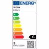 Fotografija izdelka WOOX R5143 Smart WiFi LED GU10 4,9W Crystal Clear 2700K-6500K PAR16 zatemnilna pametna žarnica