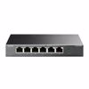 Fotografija izdelka TP-LINK TL-SF1006P 6-port 10/100M Smart 4xPoE+ 67W mrežno stikalo-switch