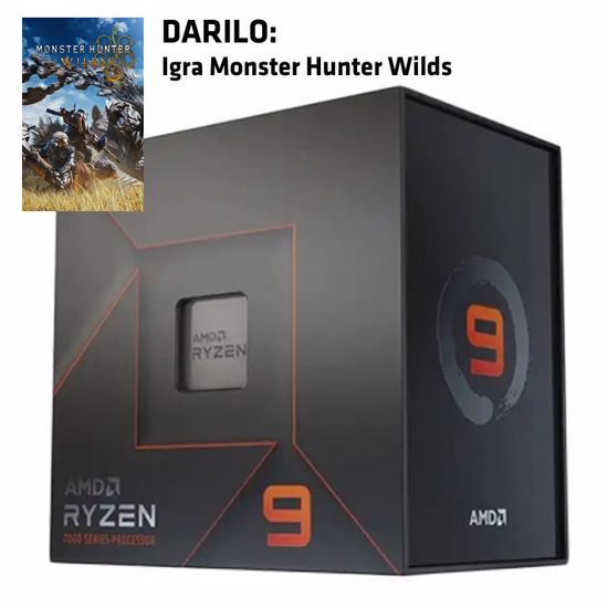Fotografija izdelka AMD Ryzen 9 7900X 4,7/5,6GHz 64MB AM5 170W BOX brez hladilnika procesor