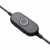 Fotografija izdelka LOGITECH ZONE WIRED UC USB črne slušalke z mikrofonom