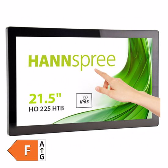 Fotografija izdelka HANNS-G HO225HTB 54,6cm (21,5") FHD zvočniki na dotik informacijski / interaktivni monitor