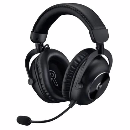 Fotografija izdelka LOGITECH PRO X 2 Lightspeed Wireless Gaming Blue VO!CE mikrofon brezžične/žične slušalke