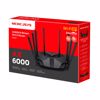 Fotografija izdelka MERCUSYS MR90X AX6000 8-Stream Multi-Gigabit brezžični usmerjevalnik-router