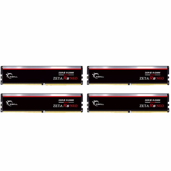 Fotografija izdelka GSKILL Zeta R5 Neo 128GB (4x32GB) 6000MT/s DDR5 CL30 F5-6000R3036G32GQ4-ZR5NK ram pomnilnik