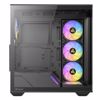 Fotografija izdelka ANTEC C3 ARGB Mid-Tower okno črno gaming ohišje