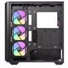 Fotografija izdelka ANTEC C3 ARGB Mid-Tower okno črno gaming ohišje