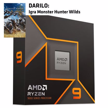 Fotografija izdelka AMD Ryzen 9 9950X 4,3/5,7GHz 16c 80MB 170W AM5 brez hladilnika BOX procesor