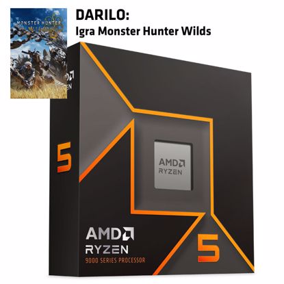 Fotografija izdelka AMD Ryzen 5 9600X 3,9/5,4GHz 6c 38MB 65W AM5 brez hladilnika BOX procesor
