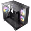 Fotografija izdelka ANTEC CX600M Trio ARGB mini ATX okno črno ohišje