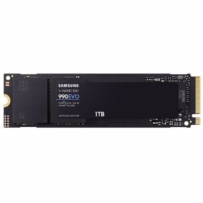 Fotografija izdelka SAMSUNG 990 EVO 1TB M.2 PCIe 4.0 NVMe 2.0 (MZ-V9E1T0BW) SSD