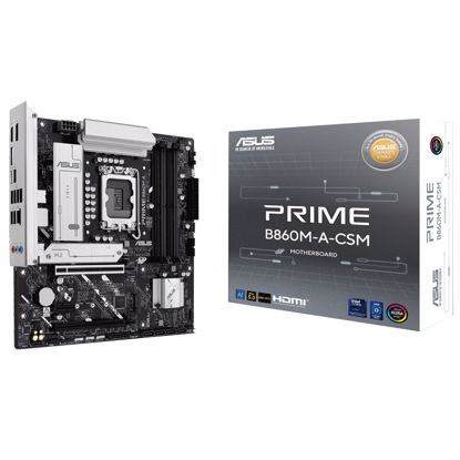 Fotografija izdelka ASUS Prime B860M-A-CSM LGA1851 DDR5 MicroATX osnovna plošča