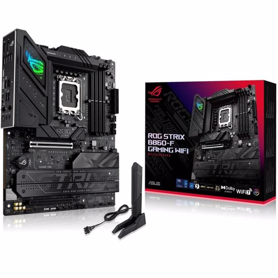 Fotografija izdelka ASUS ROG STRIX B860-F WiFi LGA1851 gaming ATX osnovna plošča