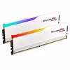 Fotografija izdelka G.SKILL Ripjaws M5 Neo RGB 64GB (2x32GB) 6000MT/s DDR5 CL30 RGB F5-6000J3040G32GX2-RM5NRW beli ram pomnilnik