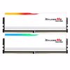 Fotografija izdelka G.SKILL Ripjaws M5 Neo RGB 64GB (2x32GB) 6000MT/s DDR5 CL30 RGB F5-6000J3040G32GX2-RM5NRW beli ram pomnilnik