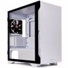 Fotografija izdelka THERMALTAKE S100 TG Snow Micro-ATX okno belo ohišje