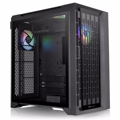 Fotografija izdelka THERMALTAKE CTE C700 TG ARGB Mid-ATX okno črno gaming ohišje