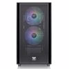 Fotografija izdelka THERMALTAKE VERSA H16 TG ARGB microATX okno gaming črno ohišje