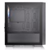 Fotografija izdelka THERMALTAKE VERSA H16 TG ARGB microATX okno gaming črno ohišje