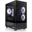Fotografija izdelka THERMALTAKE View 170 TG ARGB Micro-ATX okno črno ohišje