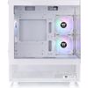 Fotografija izdelka THERMALTAKE View 170 TG ARGB Snow Micro-ATX okno belo ohišje