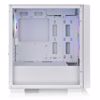 Fotografija izdelka THERMALTAKE Versa H16 TG ARGB Snow Micro-ATX okno belo ohišje