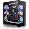 Fotografija izdelka THERMALTAKE CTE E600 MX Midi-ATX okno črno ohišje