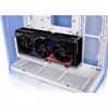 Fotografija izdelka THERMALTAKE CTE E600 MX Hydrangea Blue Midi-ATX okno modro ohišje