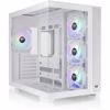 Fotografija izdelka THERMALTAKE VIEW 380 TG ARGB Snow Midi-ATX BTF okno belo ohišje