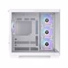 Fotografija izdelka THERMALTAKE VIEW 380 TG ARGB Snow Midi-ATX BTF okno belo ohišje