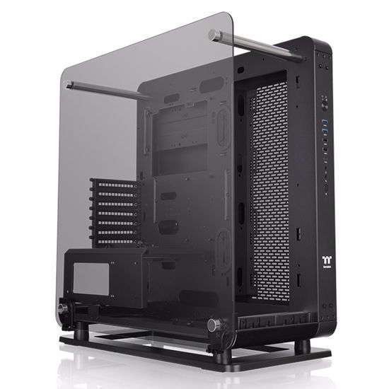 Fotografija izdelka THERMALTAKE CORE P6 TG Mid-ATX črno ohišje