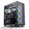 Fotografija izdelka THERMALTAKE CORE P6 TG Mid-ATX črno ohišje