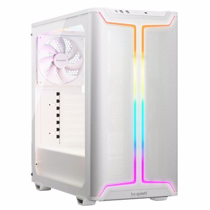 Fotografija izdelka BE QUIET! Pure Base 501 DX (BGW77) midi-ATX belo ohišje