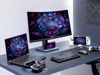 Fotografija izdelka Monitor 27" (69 cm) WQHD VA 280Hz, HDR400, ukrivljen, HDMI, DisplayPort USB-C, ASUS ROG Strix XG27WCMS